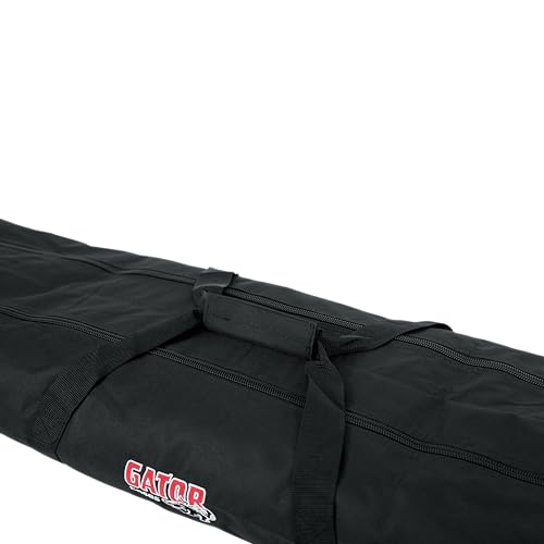 Gator Cases Speaker Stand Carry Bag with Dual Compartment and 58" Interior, Holds (2) Stands (GPA-SPKSTDBG-58DLX) - size: 58" Long - Dual Compartment