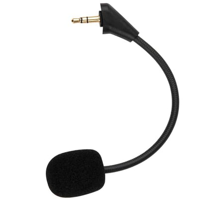 Replacement Cloud Alpha Game Mic Cable 3.5mm Headphone Boom Microphone Compatible with Kingston HyperX Cloud Alpha/Cloud Alpha S Gaming Headset Works on Pro PS4 Xbox One Nintendo Switch Computer PC