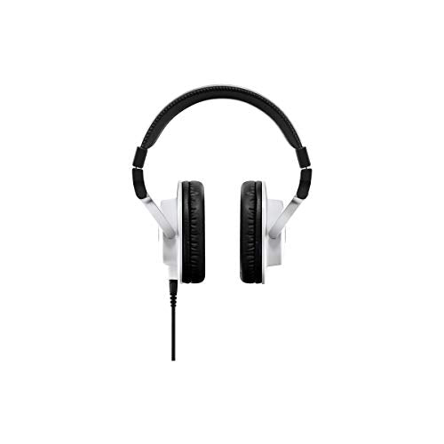 Yamaha HPH-MT5 Monitor Headphones, White, (HPH-MT5W) - color: White, style: MT5