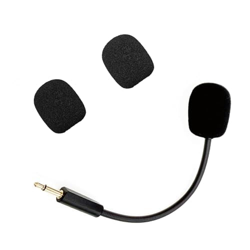 Microphone Replacement for Razer Kraken V3 V3X V3 Pro Gaming Headset Detachable Noise Cancelling Crystal-Clear Game Microphone with 2Pcs Foam Cover