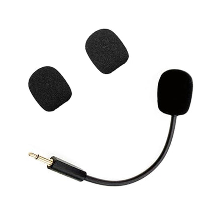 Microphone Replacement for Razer Kraken V3 V3X V3 Pro Gaming Headset Detachable Noise Cancelling Crystal-Clear Game Microphone with 2Pcs Foam Cover