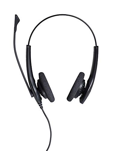 Jabra Biz 1500 USB Duo Wired Call Center Professional Headset - color: USB Connectivity, size: Duo Speaker