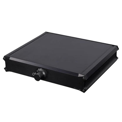 4-in 1-Out Audio Switcher, Stereo Audio Source Signal Switch Box, Manual Passive Audio Splitter Box, Hi-fi Lossless Selector, for CD DVD Radio Power Amplifier Speaker