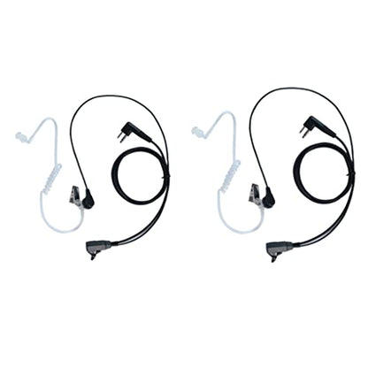 2 Pin Headset for Motorola CP200D M1 R2 DLR1060 Radio,2PCS | Compatible with CP200 CP185 DLR1020 DTR650 DTR700 MAGONE BPR40 BC130