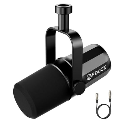 XLR Dynamic Microphone for Vocal Recording, Podcasting, Gaming, Live Streaming&Broadcasting, All Metal Cardioid Mic, Voice-Isolating Technology SL40X - style: SL40X