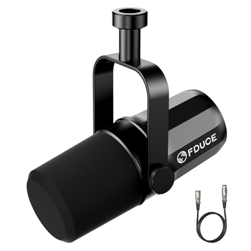 XLR Dynamic Microphone for Vocal Recording, Podcasting, Gaming, Live Streaming&Broadcasting, All Metal Cardioid Mic, Voice-Isolating Technology SL40X - style: SL40X