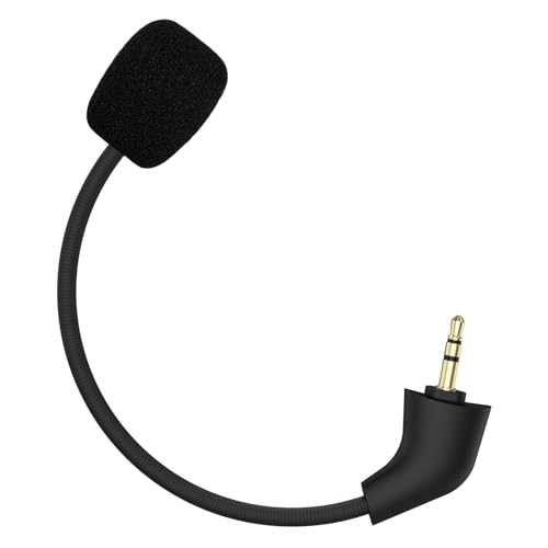 Replacement Cloud 2 Mic Boom Game Microphone Compatible with Kingston HyperX Cloud II Wired, Cloud, CloudX, Cloud Core Gaming Headsets for PS4 Xbox One Nintendo Switch Computer PC