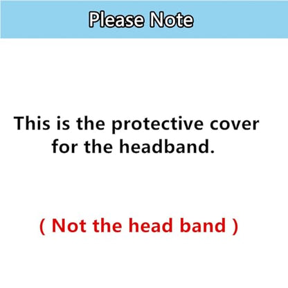 SonoFlow Headband Cover Compatible with 1MORE SonoFlow/SonoFlow SE/SonoFlow Pro Headphones Headband Cushions Pads Protector Flex Fabric DIY Installation
