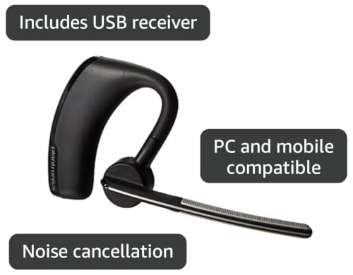 Plantronics Voyager Legend UC B235-M Bluetooth Headset - Retail Packaging - Black