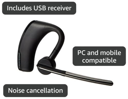 Plantronics Voyager Legend UC B235-M Bluetooth Headset - Retail Packaging - Black