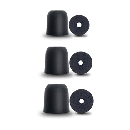 Klowcok Foam Replacement Ear Tips for Walkers Protection Earbuds, S/M/L - size: Assorted (S/M/L)