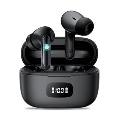 Ear buds, Wireless Earbuds, 56Hrs, BT5.3 Headphones, ENC, IPX7 for iPhone | Bluetooth 5.3, Hi-Fi Stereo Deep Bass, 4 ENC Noise Cancelling Headphones Mics, Ear Buds for iPhone Android Phones Laptop