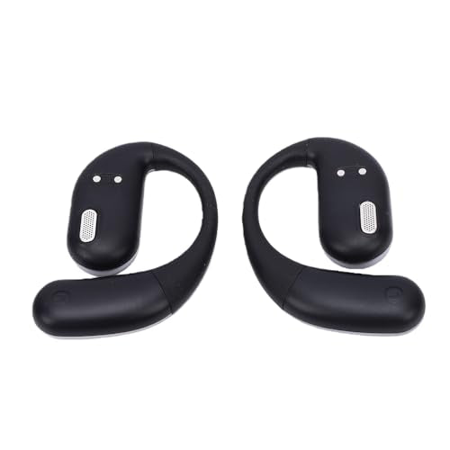 Ear Buds Wireless Earbuds Bluetooth Headphones, 2026 New Dual Fold Design Bluetooth 6.0 Earbuds with Ear Hooks, Sweatproof Noise Canceling, for Running Working (Black) - color: Black