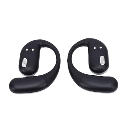 Ear Buds Wireless Earbuds Bluetooth Headphones, 2026 New Dual Fold Design Bluetooth 6.0 Earbuds with Ear Hooks, Sweatproof Noise Canceling, for Running Working (Black) - color: Black