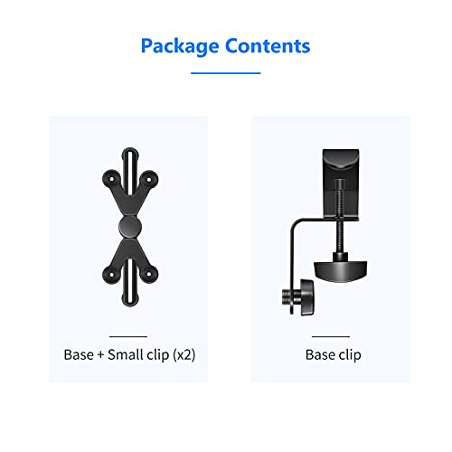 Neewer 6-11 inches Adjustable Music Mic Microphone Stand Tablet Mount with 360 Degree Swivel Holder for Apple iPad Pro Air Mini Google Nexus Samsung Galaxy - style: NW-105