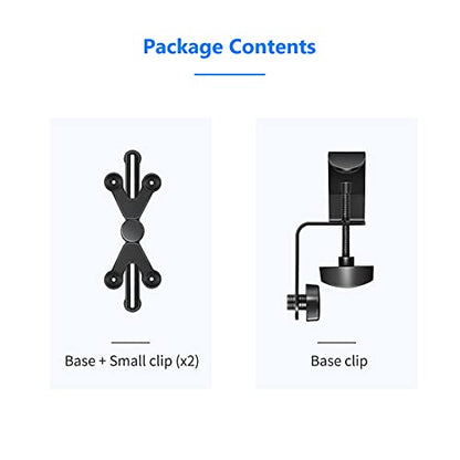 Neewer 6-11 inches Adjustable Music Mic Microphone Stand Tablet Mount with 360 Degree Swivel Holder for Apple iPad Pro Air Mini Google Nexus Samsung Galaxy - style: NW-105