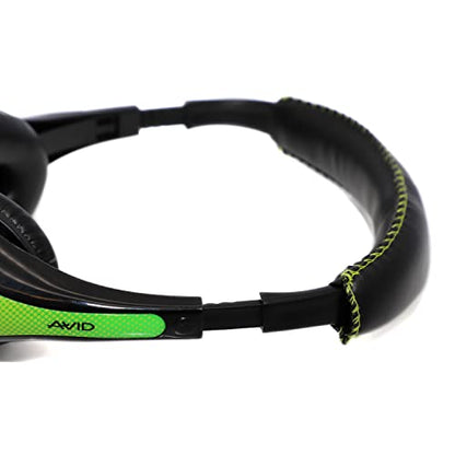 Avid Products AE-36 Headset in Green with Adjustable Boom Microphone for School, Classroom, Education, Testing and Assessment (10 Pack) - color: Green, size: 10 Pack