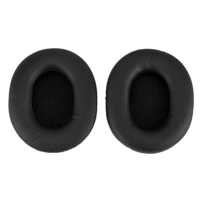 Audio-Technica ATH-M50x Professional Monitor Headphones, Black - with H&A High Frequency Leather Earpads for AT -M50