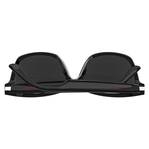 Smart Bluetooth Sunglasses for Men with Speakers Bluetooth Smart Eyeglasses Blue Tooth Audio Blue Light Safety Men's Sun Glasses for iPhone Android Outdoor Bluetooth Speaker Open Ear Headphones