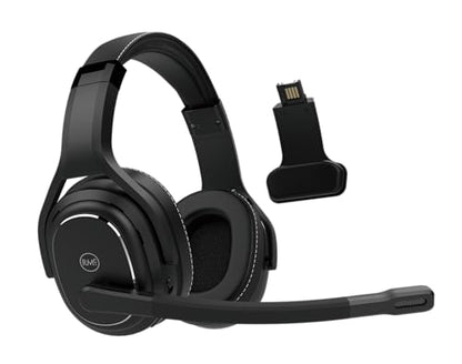Rand McNally ClearDryve 220 Premium 2-in-1 Wireless Headset for Clear Calls with Noise Cancellation, Long Battery Life & All-Day Comfort - style: Over-ear