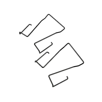 Amikite 2Pcs Mic Transmitter Clip - Replacement Metal Microphone Clip for Sony UTX-B03/B40, Boya, Saramonic, Shure, Sennheiser - size: microphone belt clip
