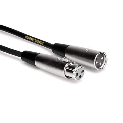 20 Foot XLR Male to XLR Female Microphone Cable | Microphone Cord Professional Audio Wire for Studio Recording and Live Sound (Senor Mic Cable - 2 Pack, Black)