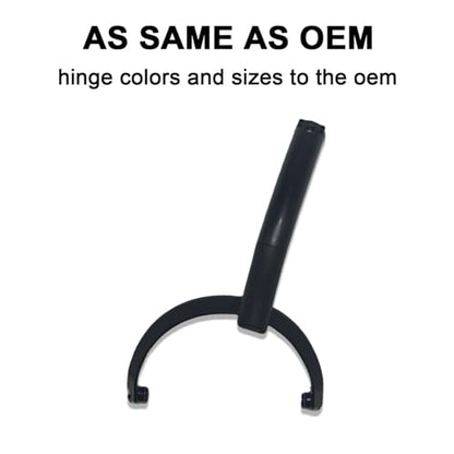 WH-1000XM5 Swivel Hinge Replacement Headband Hanger Bracket Parts Accessories Repair Kit for Sony WH-1000XM5 Headphone (Black-Right)