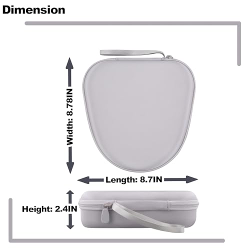 Hard Case for JBL Tune 720BT 520BT 770NC 670NC 510BT, White | Travel Case Compatible with JBL Live 770NC 780NC 680NC 670NC Headphones. Hard EVA Shell with Soft Velvet Lining. Case Only - color: White Case