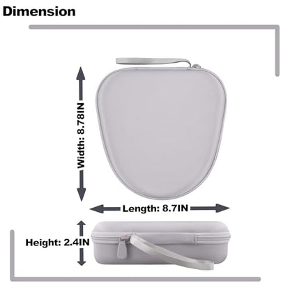 Hard Case for JBL Tune 720BT 520BT 770NC 670NC 510BT, White | Travel Case Compatible with JBL Live 770NC 780NC 680NC 670NC Headphones. Hard EVA Shell with Soft Velvet Lining. Case Only - color: White Case