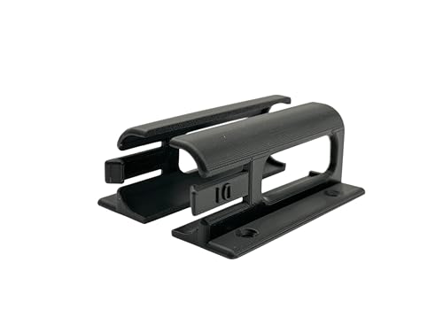 Desk Mount Kit for AudioEngine D1 Amp and Dac - Under Desk Mount Brackets with Reversible Clips - Secure Mounting Accessories