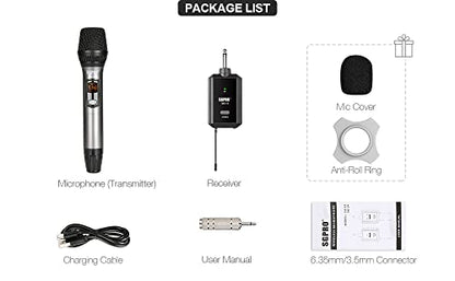SGPRO SG-13 Wireless Handheld Microphone Set with Compact Receiver - color: SG-13 | Single Handheld Set