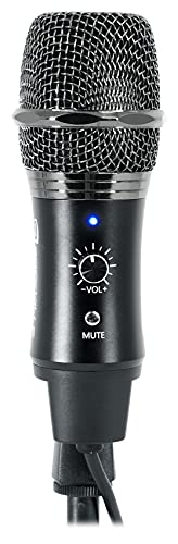 Rockville A-Stream USB Streaming Podcast Microphone with PRO-M50 Headphones | Gain & Mute Controls, USB Plug & Play, 20Hz-20kHz, 40mm Drivers, Stand, Cable, Carry Case, Podcast Streaming, 2-items