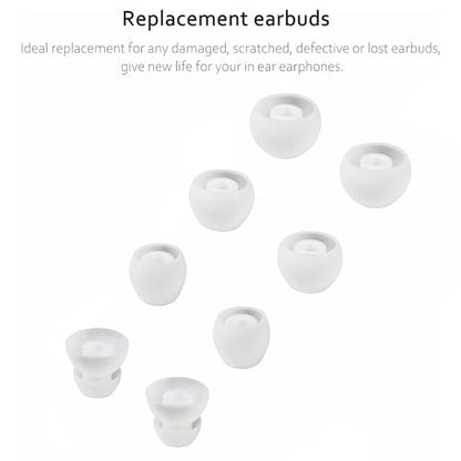 Adhiper Replacement Ear Tips for Beats Powerbeats Pro Earbuds, White - color: White