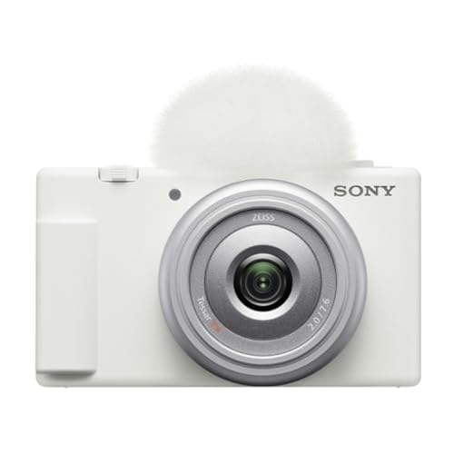 Sony ZV-1F Compact Digital Camera 4K Video White - color: White