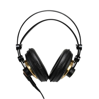 AKG K240STUDIO Semi-Open Studio Headphones | XXL transducers with Varimotion diaphragms and 55 Ohm impedance for mixing, mastering and playback - style: Over Ear Headphones