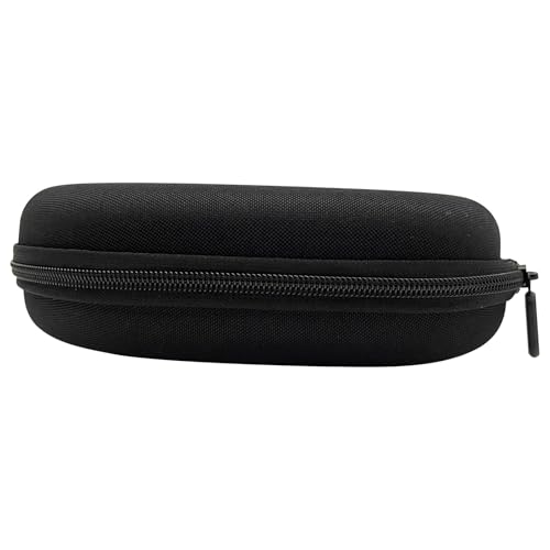 Headphone Case, Black Headset Hard Shell Case, Universal Headphone Storage Protective Bag Suitable for Multiple Models of Headphones