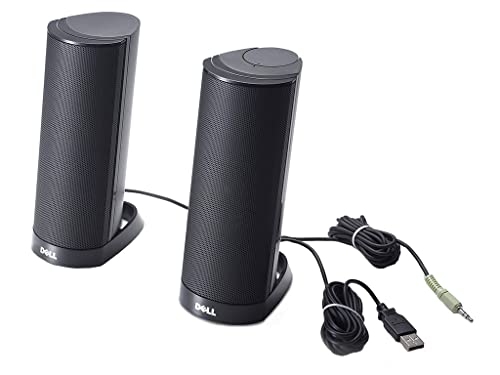 Dell AX210 Black USB Stereo Speaker System