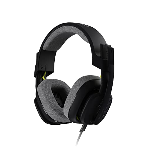 Logitech G A10 Gen 2 Cross-Platform Wired Gaming Headset - Black/PS Edition | 3.5mm Headphone Jack, 32mm Drivers, Flip-to-Mute Mic, Over-Ear Cup Design - color: Black/PS Edition