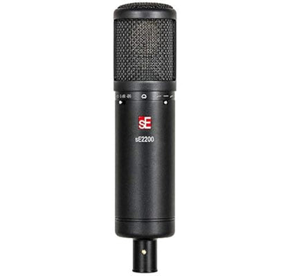 SE Electronics SE2200 Large Diaphragm Cardioid Condenser Microphone,Black