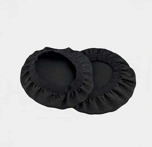 Non-Disposable Earphone Covers Headphone Earpads Sweater Cover Protectors with Washable Stretchable Ice Fabric,Headset Cover for Gym, Training, Gaming,Fit for Diameter 2.5" - 3" Ear Pads