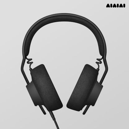 AIAIAI TMA-2 Studio Wired Black Over-Ear Headphones, Alcantara Memory Foam - style: TMA-2 Studio
