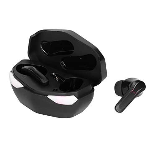 D17 Low Latency Gaming Headset Comfortable and Ergonomic Wireless Earbuds with LED Light for Games Like