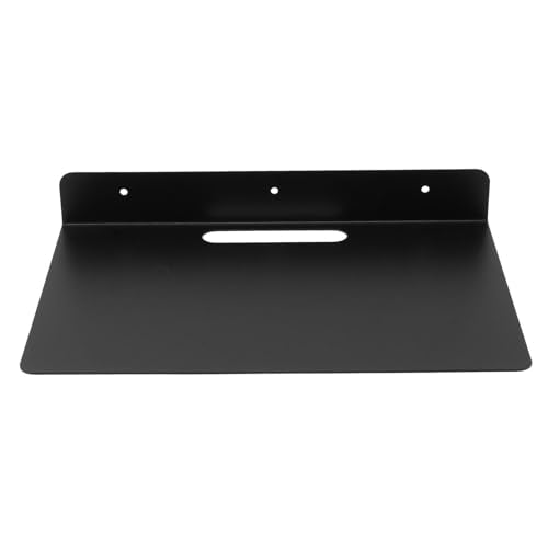 Yinhing Floating Av Shelf, Thickened Proof Metal Entertainment Center Shelves, Wall Mounted Rack for Projector Set Top Box Router Camera
