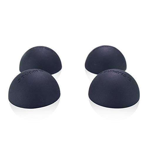 Soundrise DOMES Isolation Pads - Sound Dampening & Anti-Vibration Silicone Feet - Audio Isolation Feet for Subwoofers, Speakers & Turntables - Peel & Stick, Durable Class-A Silicone, Non-Slip (8-Pack) - size: 8-Pack