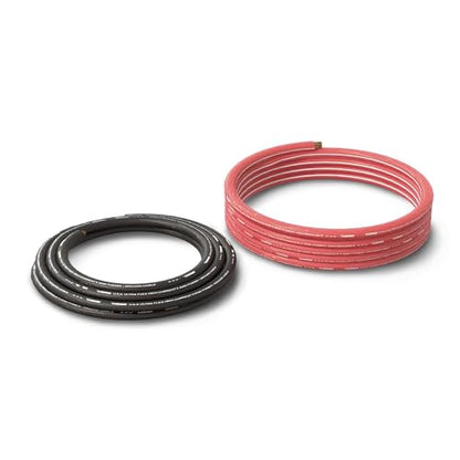 DS18 PW-OFC8GA-5BK/20RD Ultra Flex Power Wire OFC 8 Gauge, 5ft-Black and 20ft-Red - Power Amplifier Wiring Kit