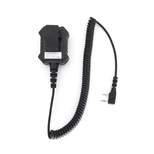 U94X PTT Tactical Civilian Version Adapter Mobile 2 Pin 7.0mm Plug Push to Talk for Kenwood TYT Baofeng UV82 UV5R UV6R BF888S Walkie Talkie