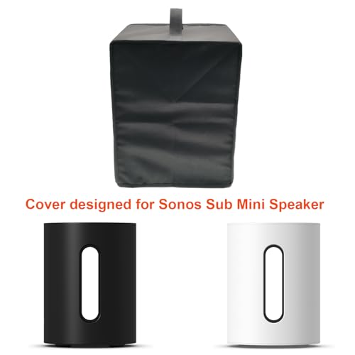 Speaker Cover for Sonos Sub Mini - Heavy Duty 600D Nylon, Dustproof, Water-resistant, Scratch-resistant - color: For Sonos Sub Mini