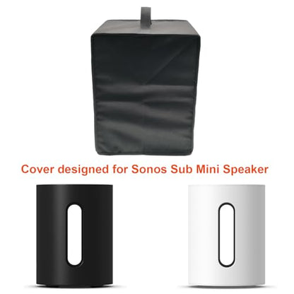Speaker Cover for Sonos Sub Mini - Heavy Duty 600D Nylon, Dustproof, Water-resistant, Scratch-resistant - color: For Sonos Sub Mini