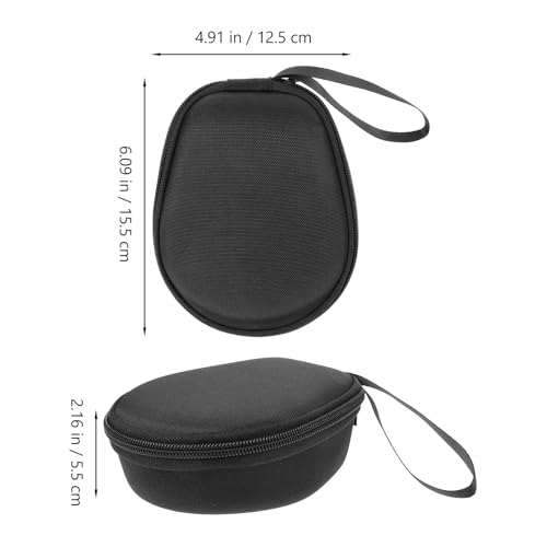 Cabilock Conduction Earphone Carrying Case Waterproof Portable Small Earphone Organizer Storage Bag for Travel Compatible with Aftershokz and Major Brands