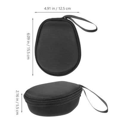 Cabilock Conduction Earphone Carrying Case Waterproof Portable Small Earphone Organizer Storage Bag for Travel Compatible with Aftershokz and Major Brands